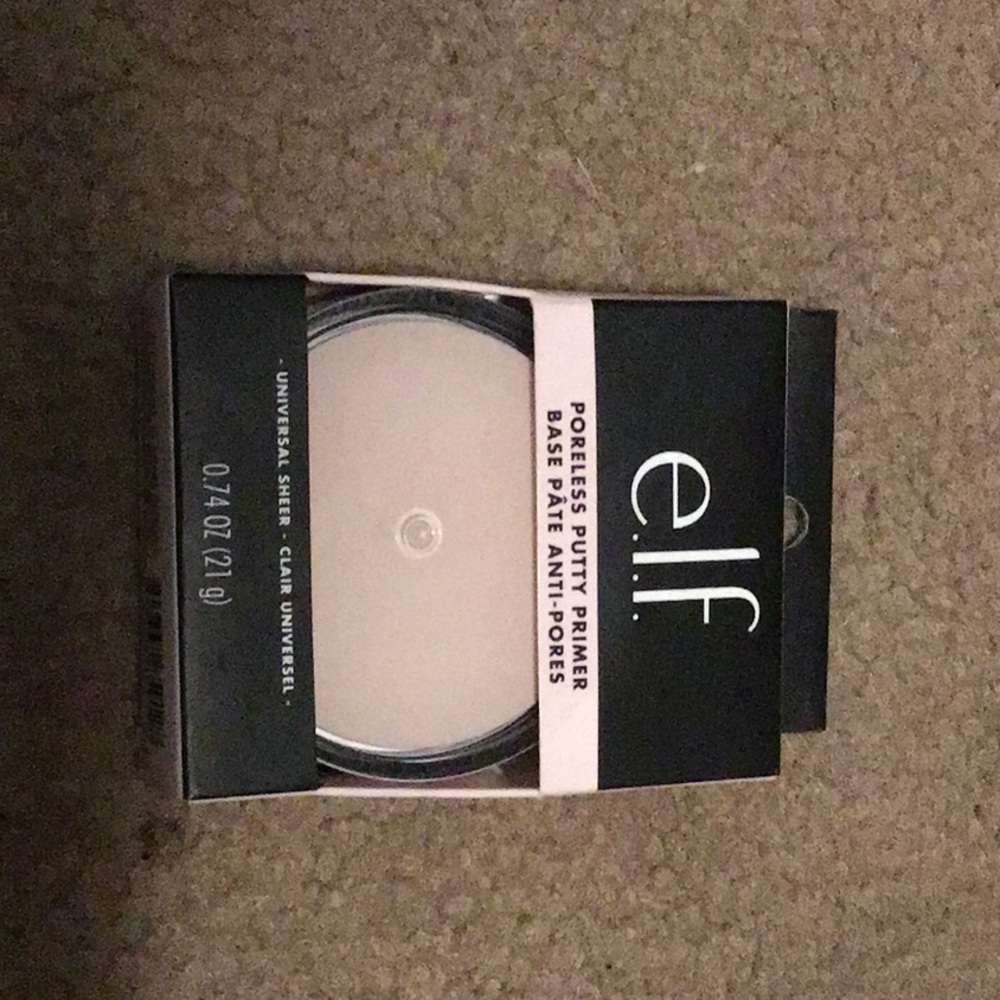 Elf poreless putty primer sheer universal .74 new box